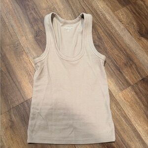 Abercrombie Women's Essential Rib Tuckable Scoopneck Tank